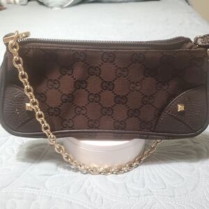 Vintage Monogram Gucci bag